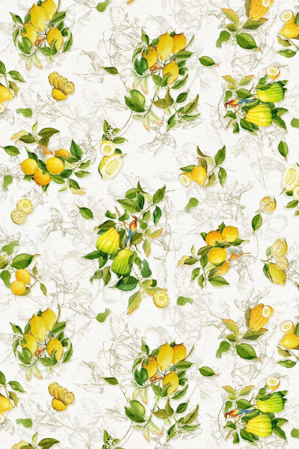 Tessitura Toscana Telerie Tablecloth in 100% pure Limoncello linen