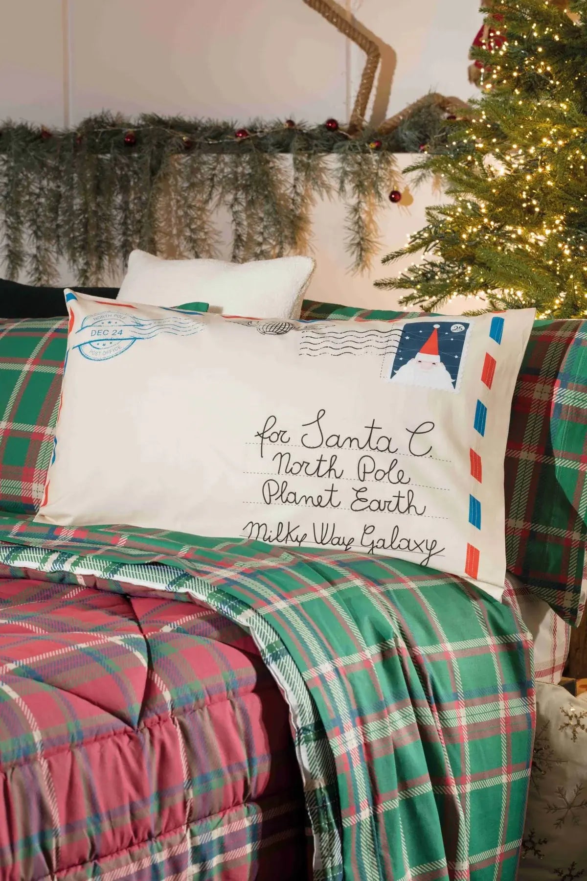 Riviera Coppia Federe Natalizio In Cotone 2411S20 - Varie Fantasie