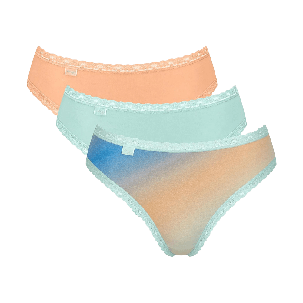 Sloggi Donna 24/7 Weekend Tai C3P 3 Slip 10198237 V009 S16 - Passarelli Biancheria