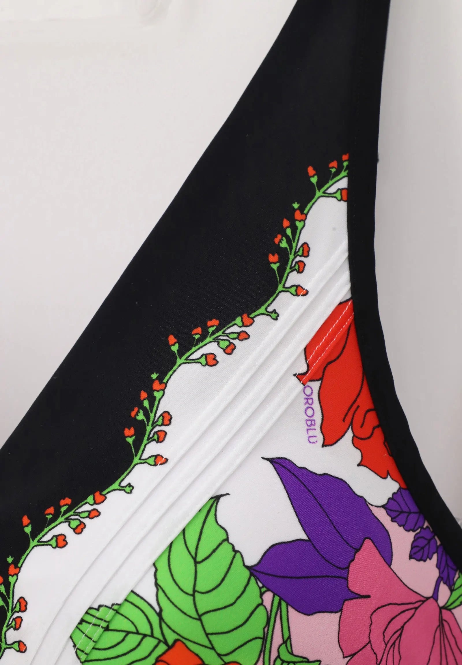 Oroblu Costume Intero Preformato con Incrocio Roses VOBB67727 S150