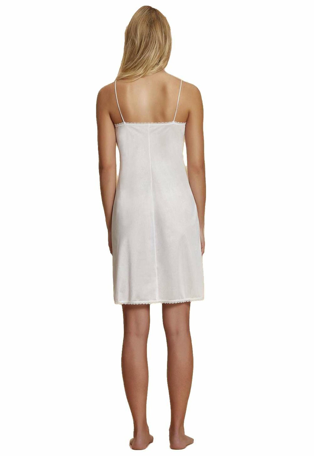 Andra Sottoveste spalla stretta con forma seno e inserti in pizzo 2507S14