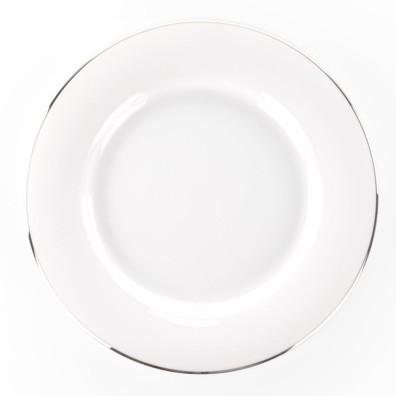 Servizio tavola 18pz PLUS PLATIN LINE in porcellana By Weissestal