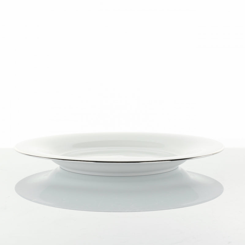 Servizio tavola 18pz PLUS PLATIN LINE in porcellana By Weissestal