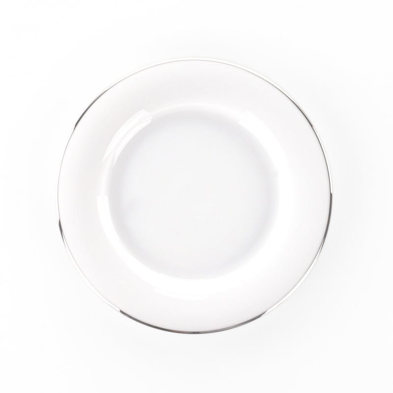 Servizio tavola 18pz PLUS PLATIN LINE in porcellana By Weissestal