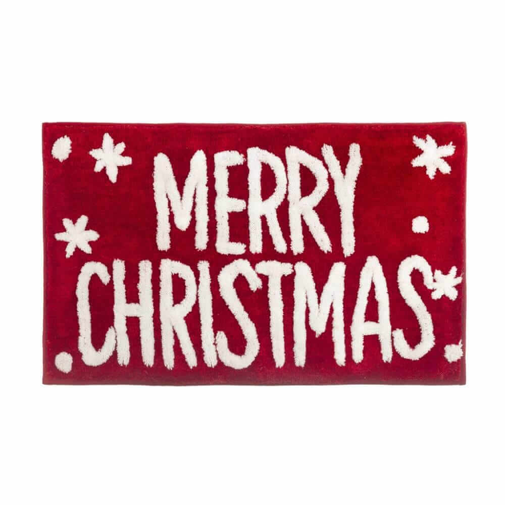 Blanc Mariclò Tappeto Merry Christmas Rosso 50×80 A39164 2510S16
