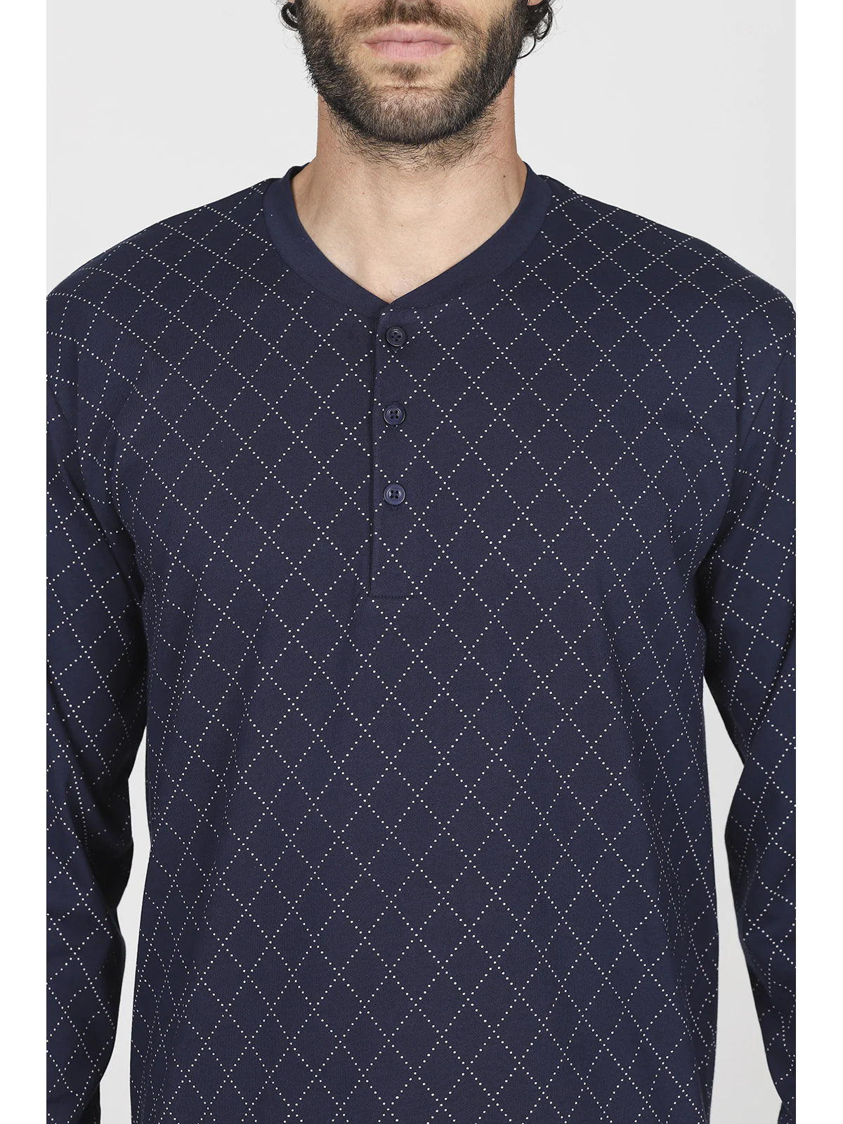 Alpina Pigiama Cotone Leggero da Uomo AAL497 2604S52