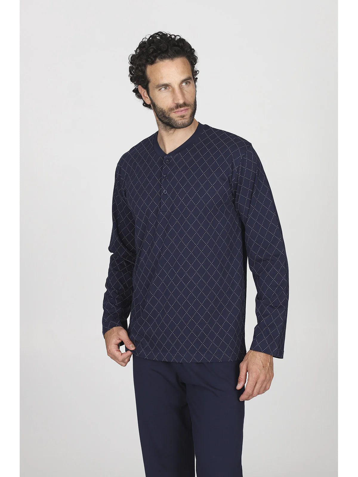 Alpina Pigiama Cotone Leggero da Uomo AAL497 2604S52