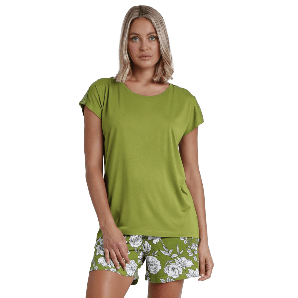 Admas Pigiama da donna maniche corte pantaloncino 60131 S25 - Passarelli Biancheria