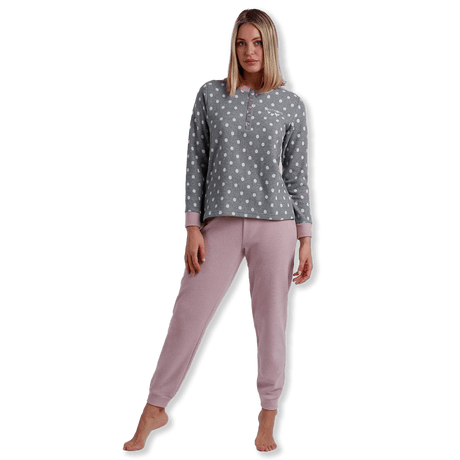 Admas Pigiama da Donna in Punto Milano 60089 S34 - Passarelli Biancheria