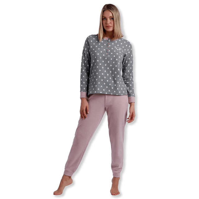 Admas Pigiama da Donna in Punto Milano 60089 S34 - Passarelli Biancheria