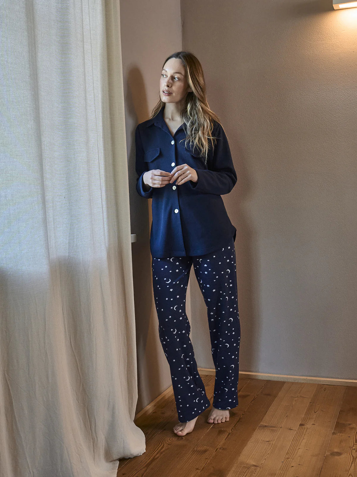 Alpina Pigiama Invernale Aperto da Donna AEL442 Filippa 2510S80