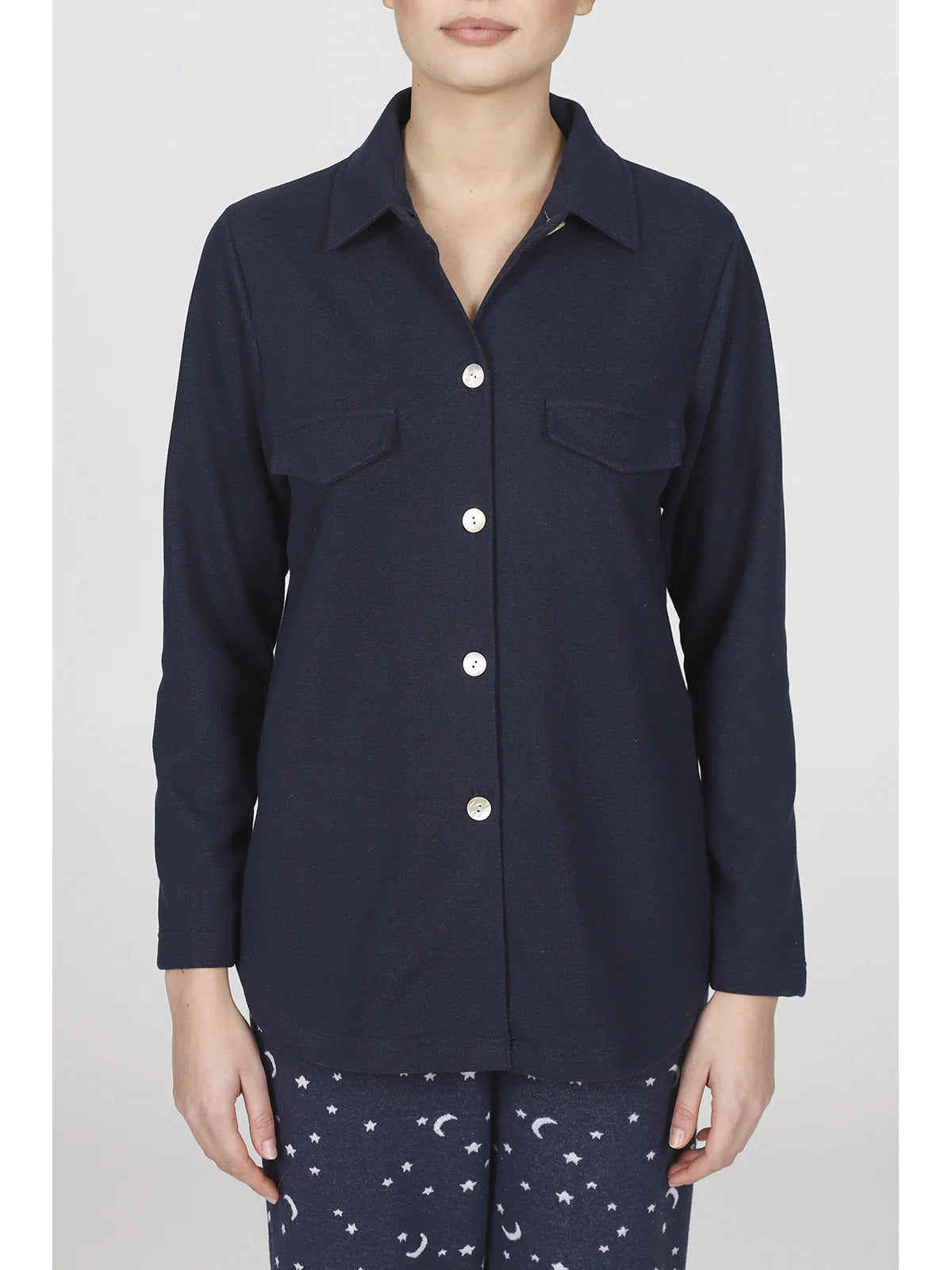 Alpina Pigiama Invernale Aperto da Donna AEL442 Filippa 2510S80