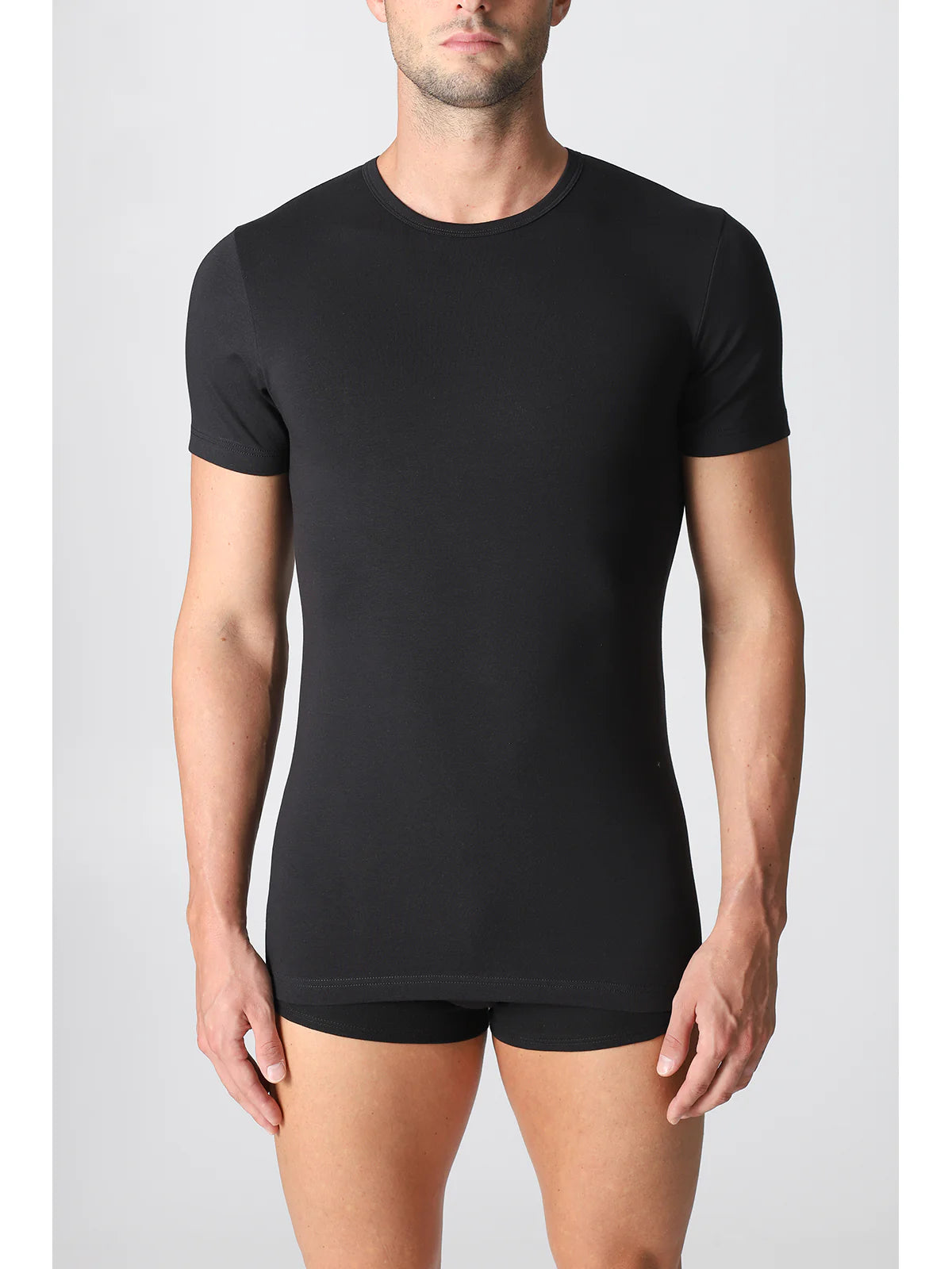 Alpina Maglietta da Uomo in caldo cotone Girocollo ANL999 2510S24