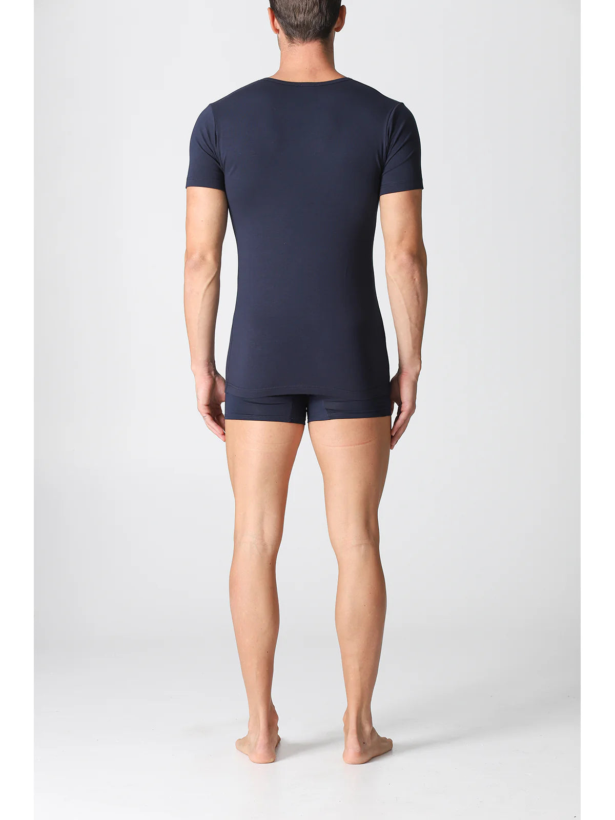 Alpina Maglietta da Uomo in caldo cotone Scollo a V ANM999 2510S24