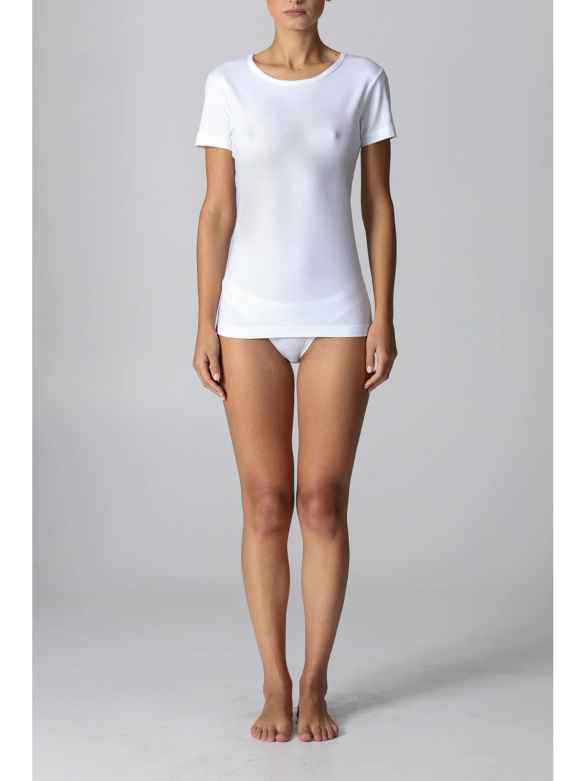 Alpina t-Shirt da Donna in cotone elasticizzato ARF026 2505S20