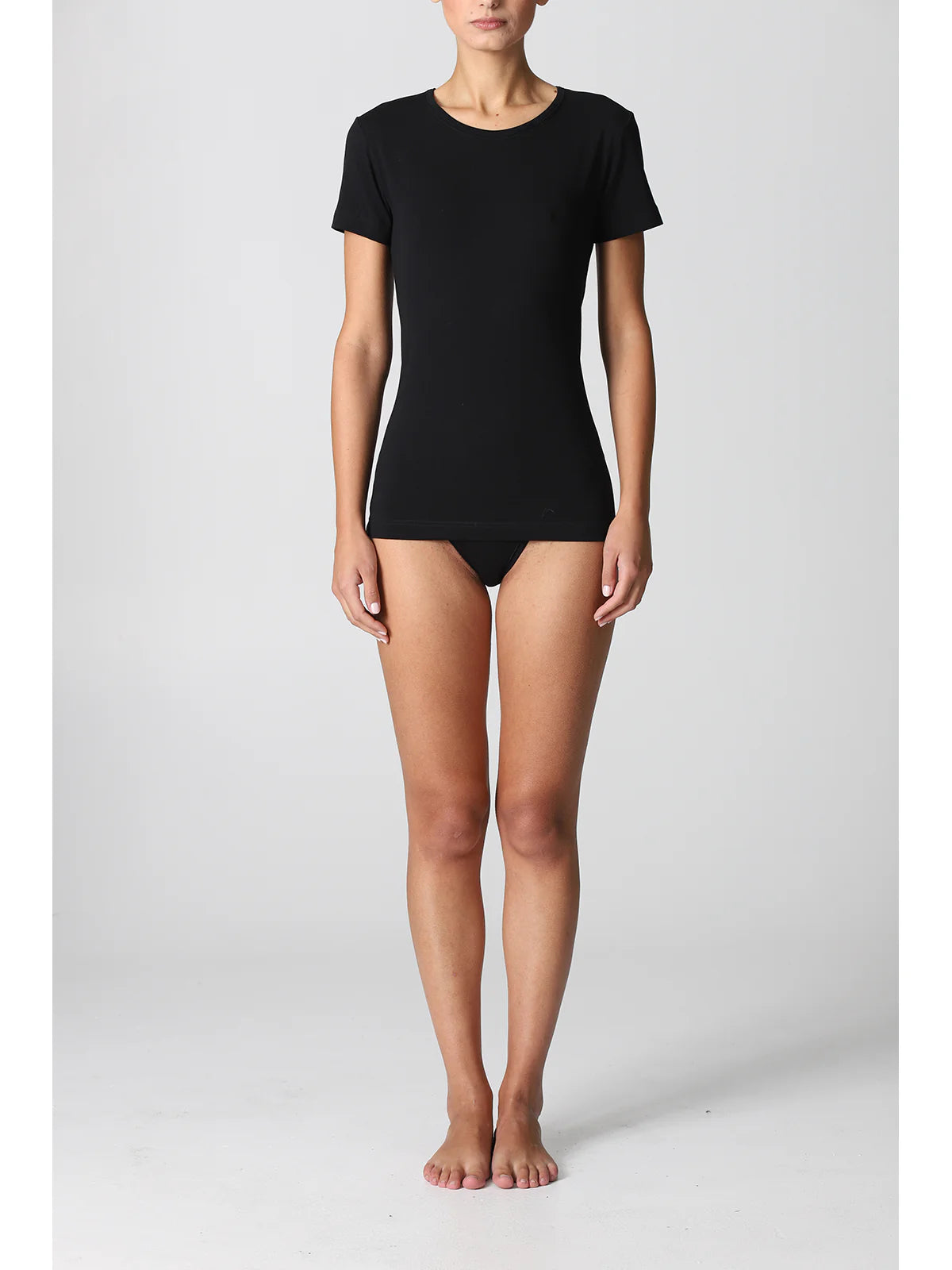 Alpina t-Shirt da Donna in cotone elasticizzato ARF026 2505S20