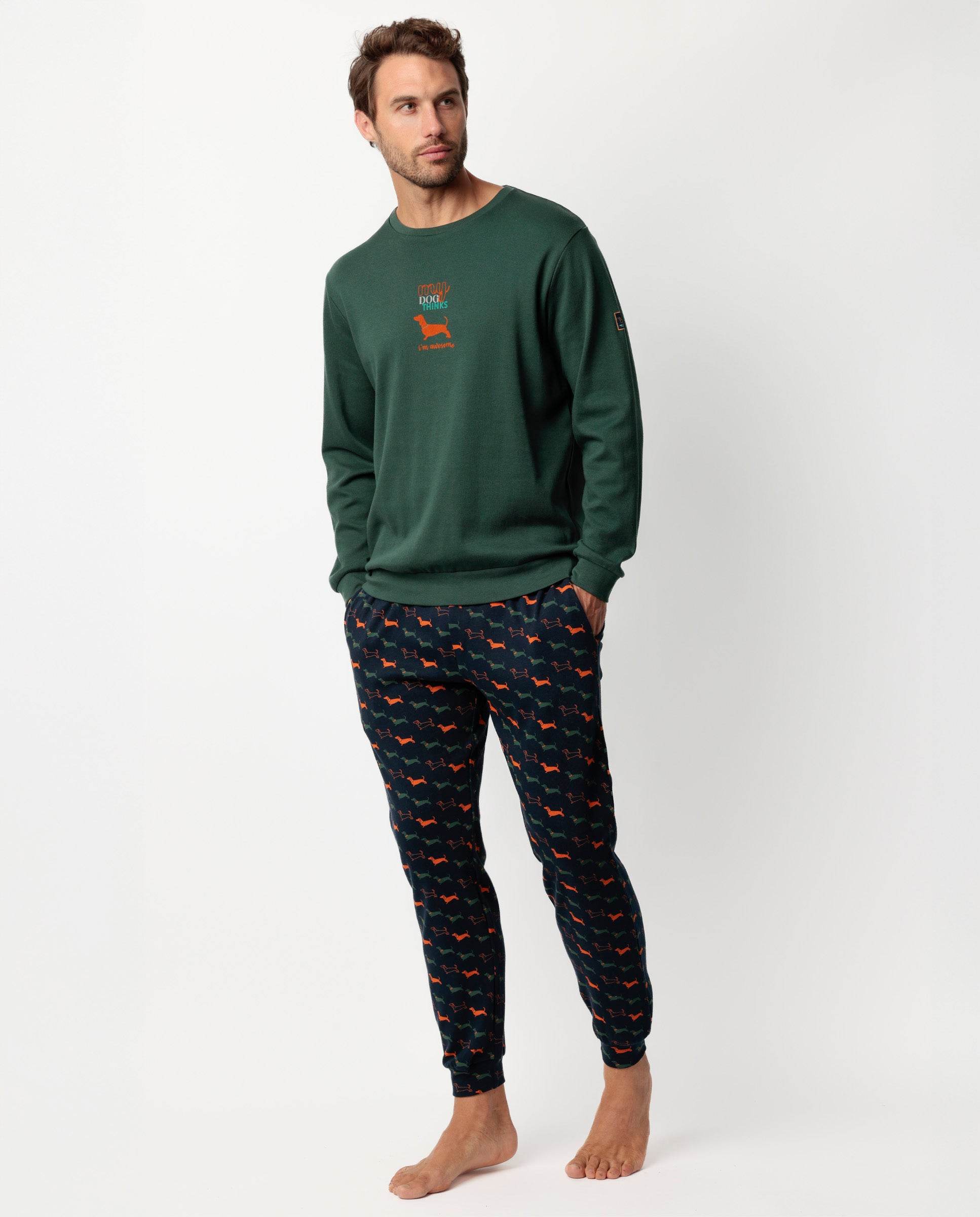 Admas Pigiama da Uomo in Caldo Cotone 63760 2511S33