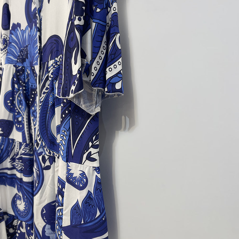 Akua Kaftano Copri Costume Maniche Corte 41K905 S80