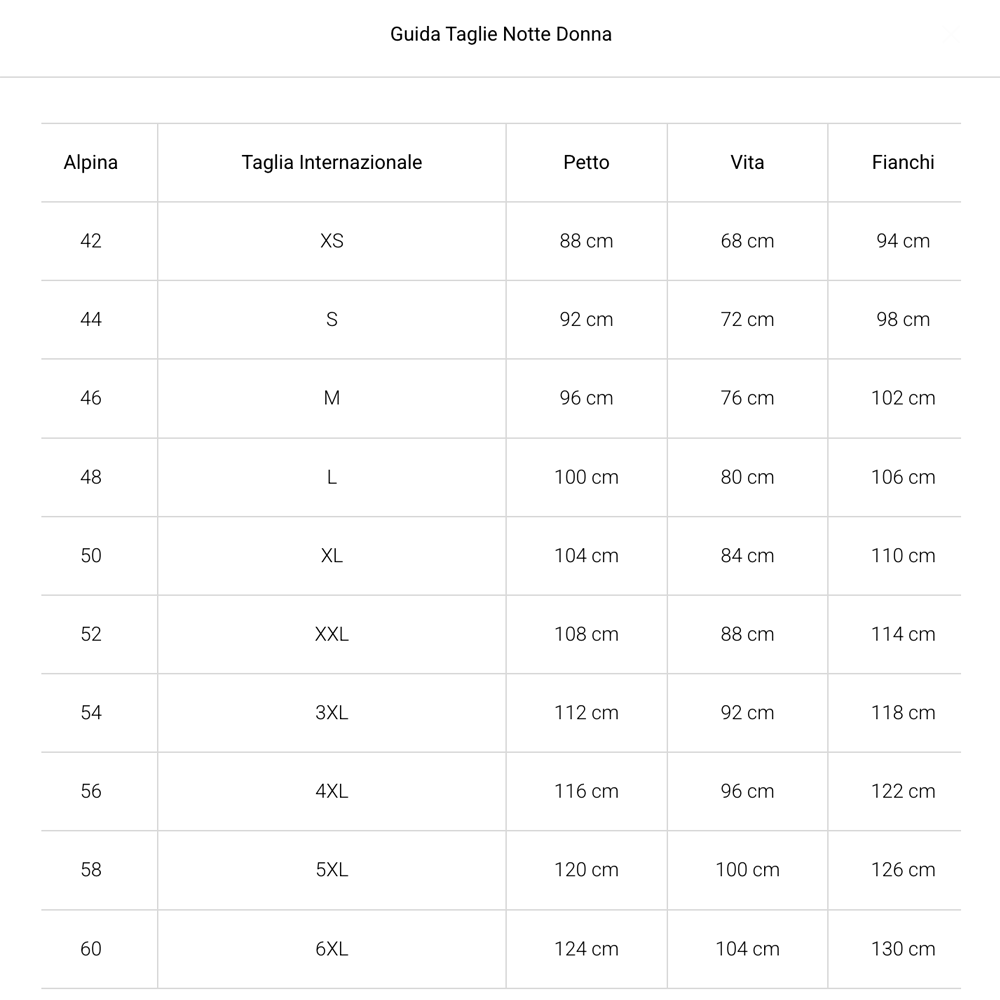 Alpina Pigiama Invernale Aperto da Donna AEL400 2510S80