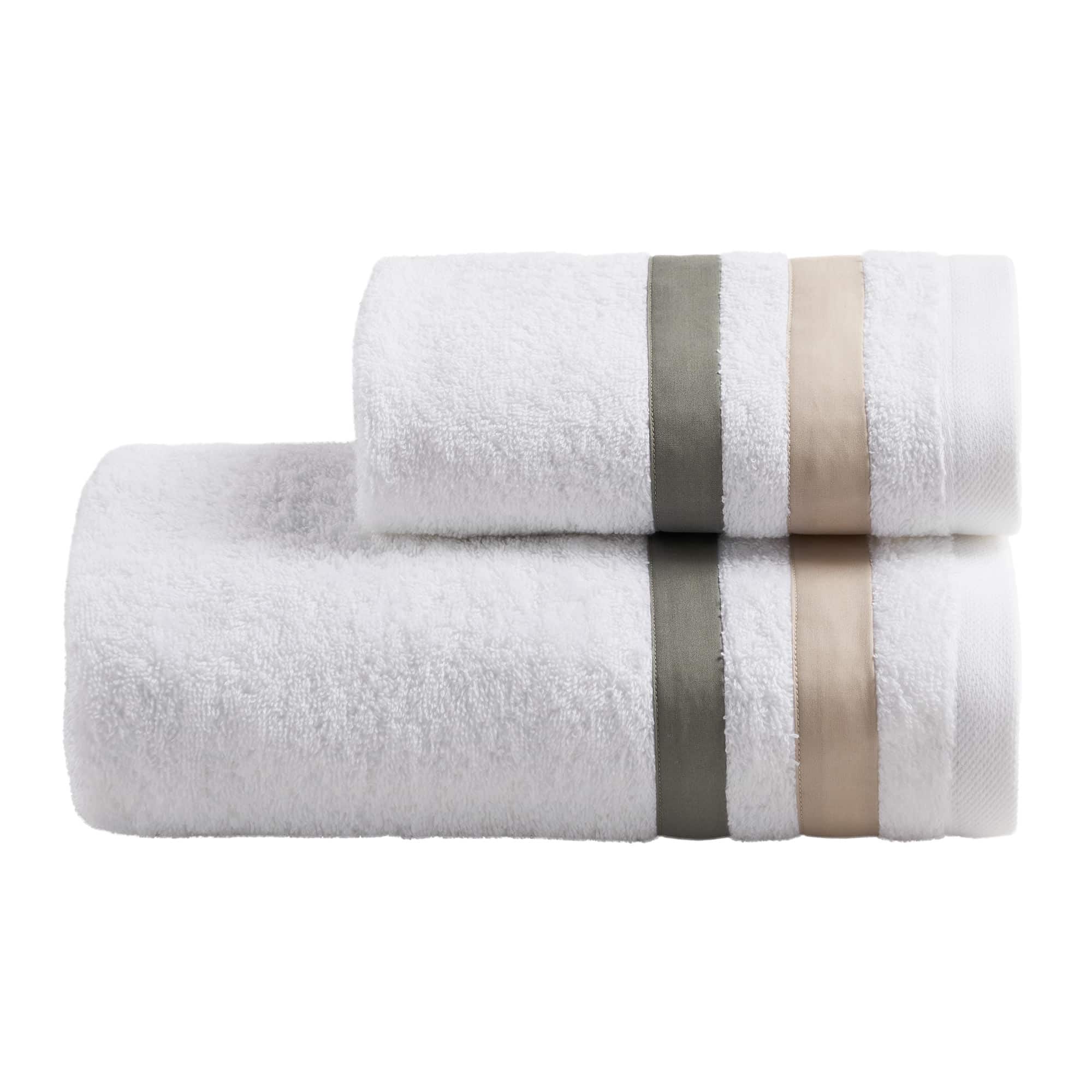 Biancoperla Set Asciugamani 1+1 Antigua 2601B