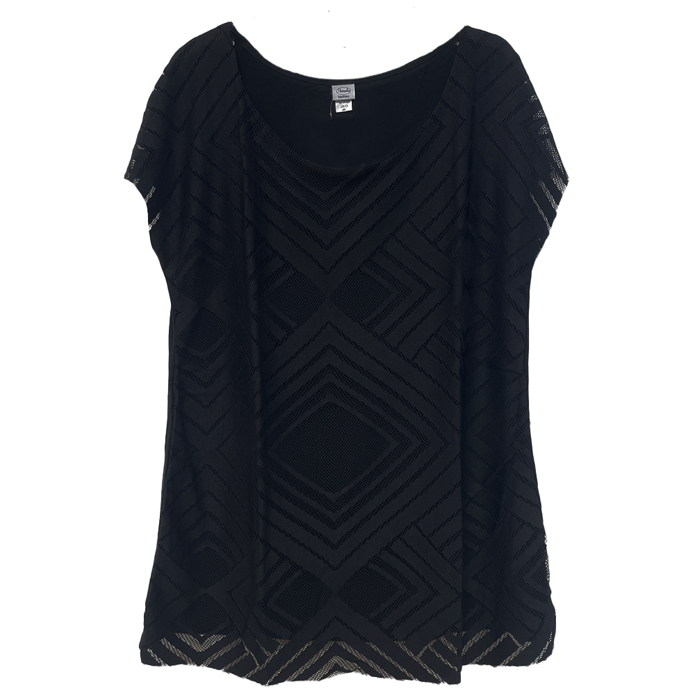 Antonella Sotto Giacca con scollo Ampio in Viscosa 63113P S40