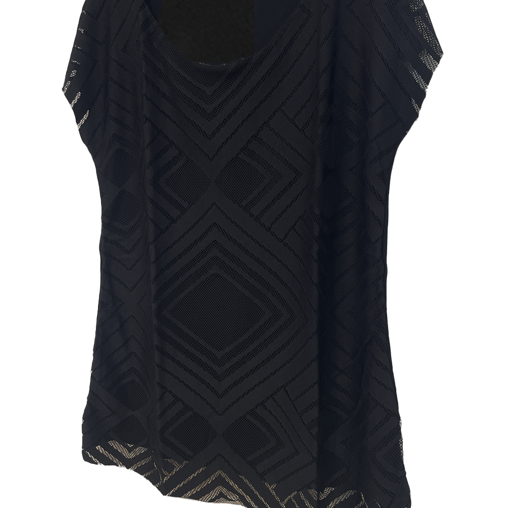 Antonella Sotto Giacca con scollo Ampio in Viscosa 63113P S40