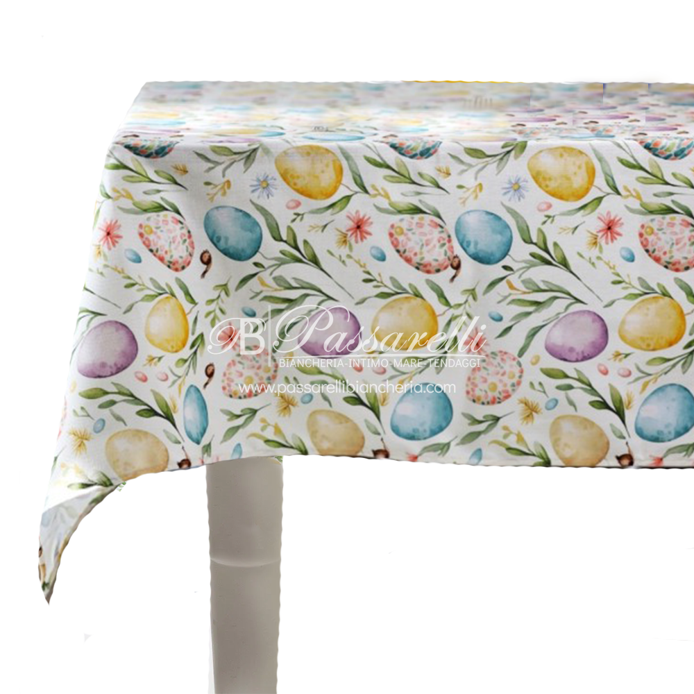 Arconate Tovaglia in Cotone Pasqua - Dimensioni Varie