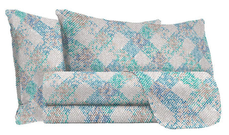 Athena Completo Letto Matrimoniale Made in Italy Eva B42 - Passarelli Biancheria