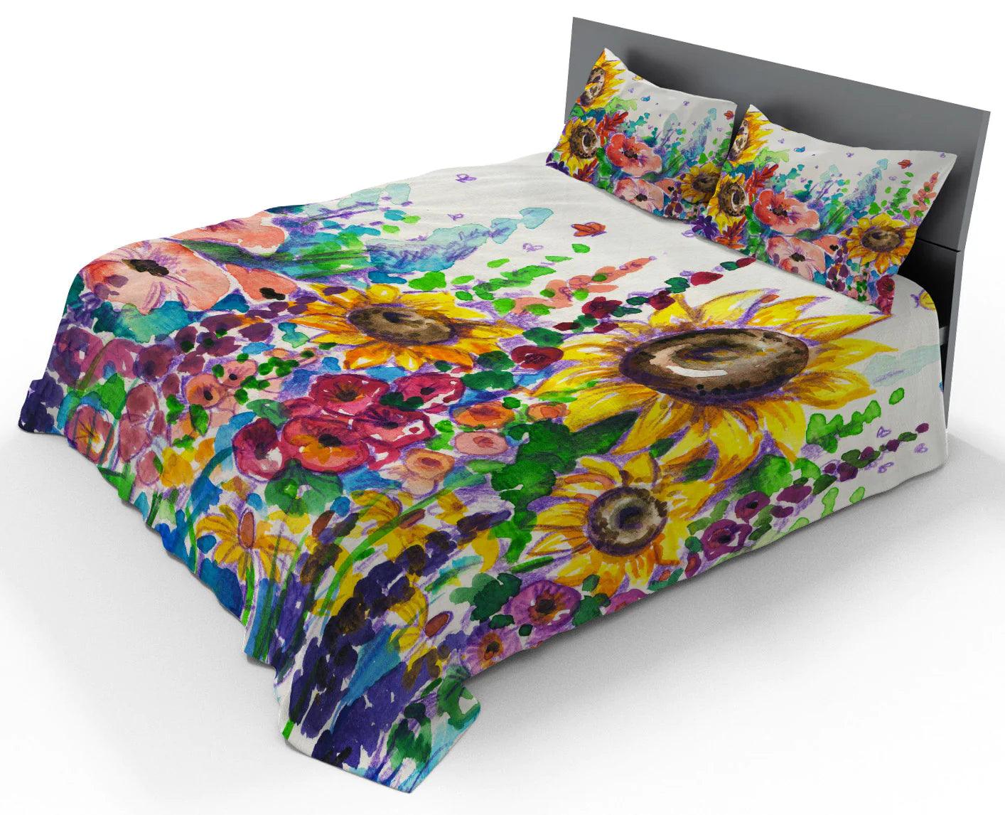 Sogni d'autore Parure Lenzuola Copriletto Matrimoniale SD24 B56 - Passarelli Biancheria