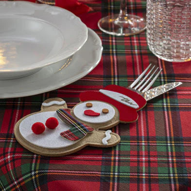 THUN® Set Portaposate Thunland Gingerbread Man and Snowman 2510S70