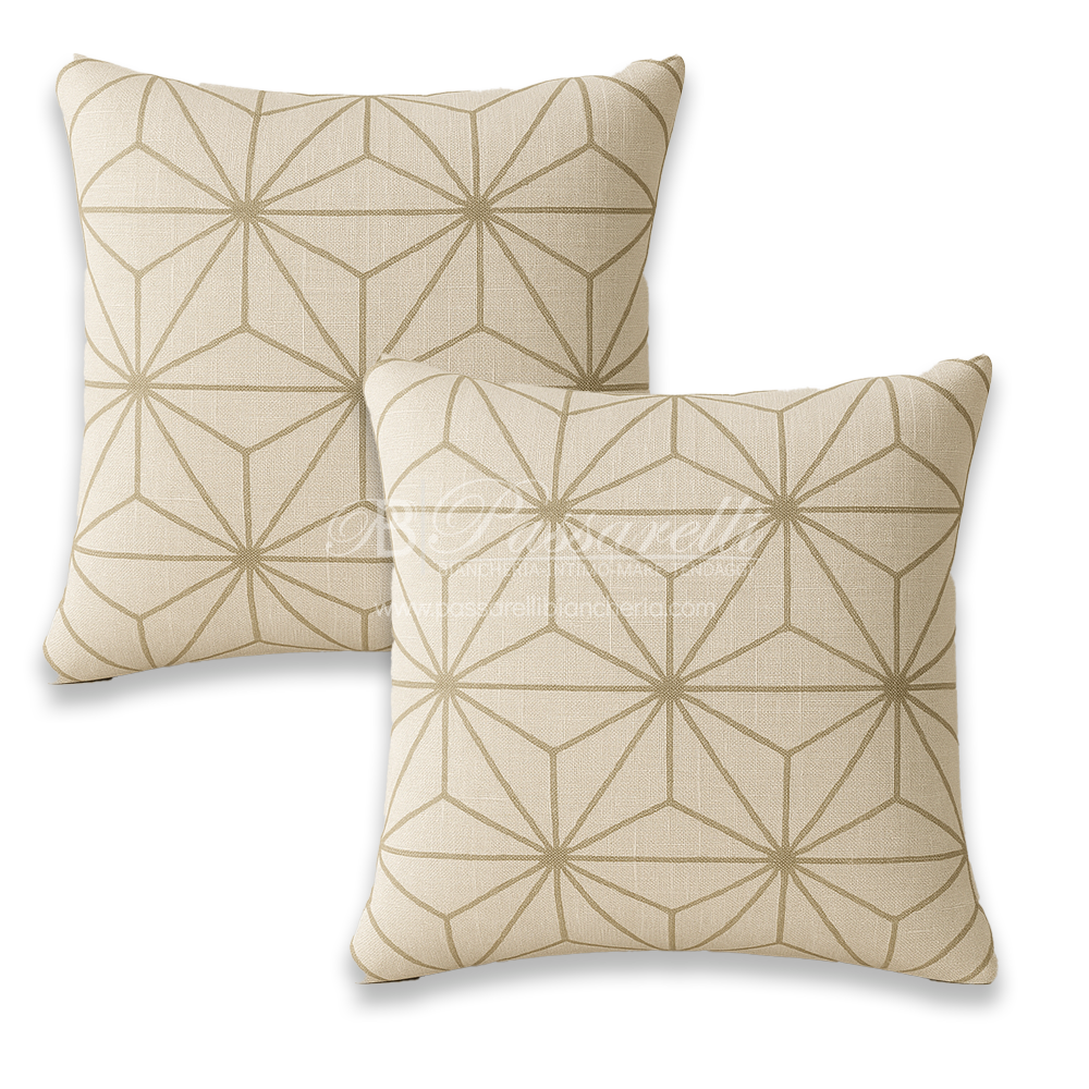 Bassetti 2 Federe Cuscino Arredo 45x45cm Arita