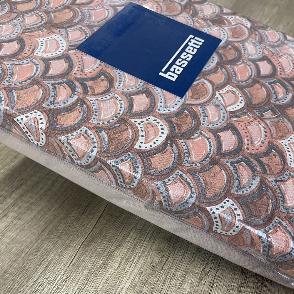 Bassetti Completo Lenzuola Matrimoniale con Doppie Federe Bow S65