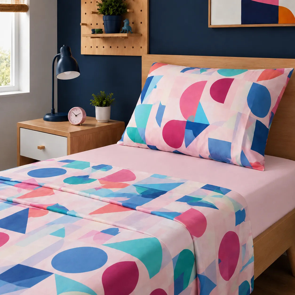 Bassetti Completo Lenzuola per Letto Singolo Playtime