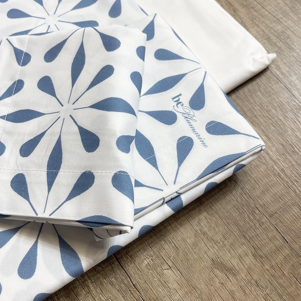 Be Blumarine Completo Lenzuola Matrimoniale Leila D105 - Passarelli Biancheria