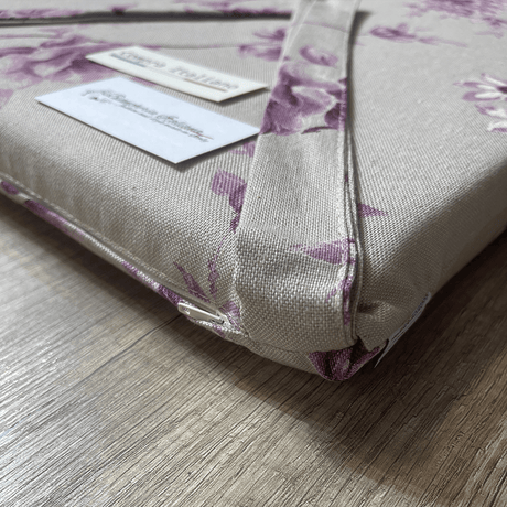 Biancheriaitaliana Coppia cuscini coprisedia Rosemary 40x40 cm - Passarelli Biancheria