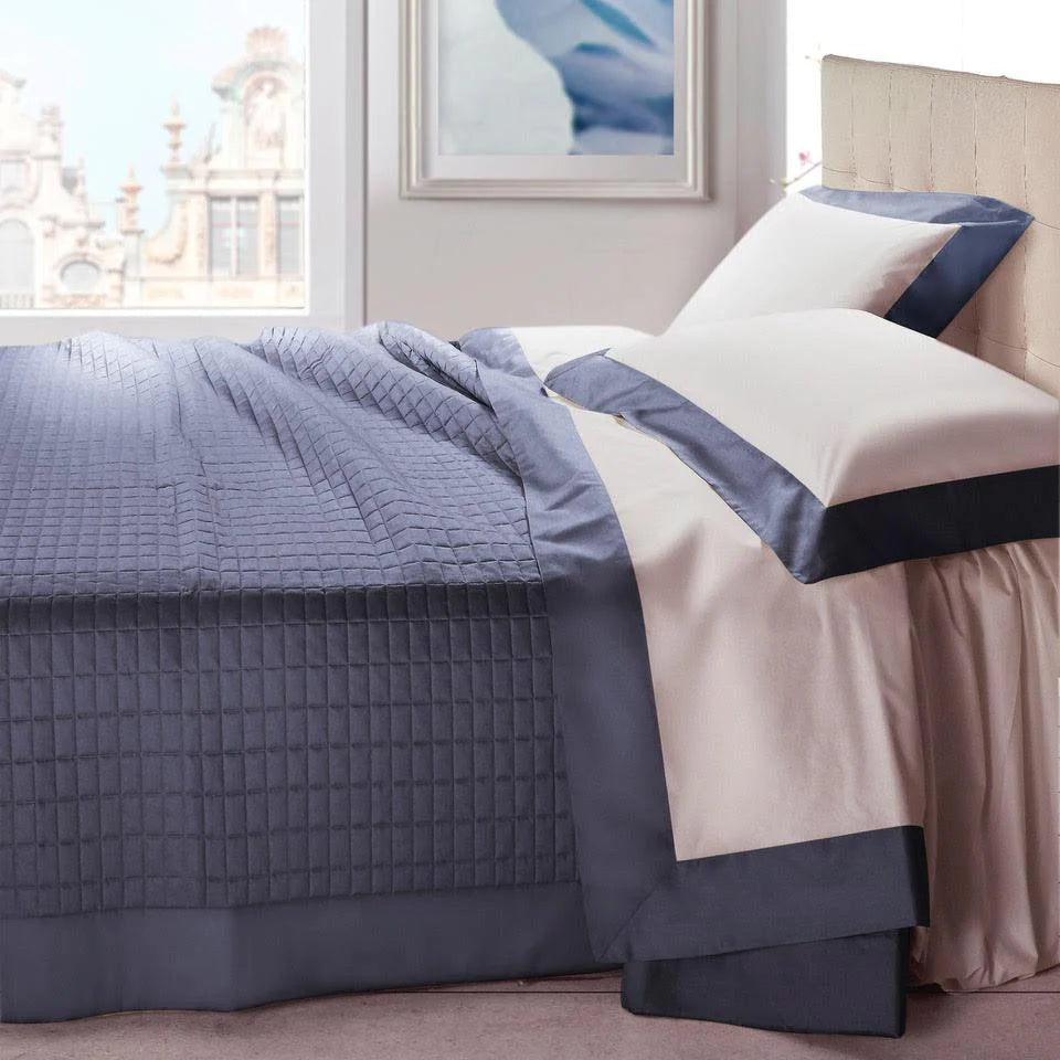 Biancoperla Copriletto Trapuntato Quilt 100gr Art. Smeraldo 2602B