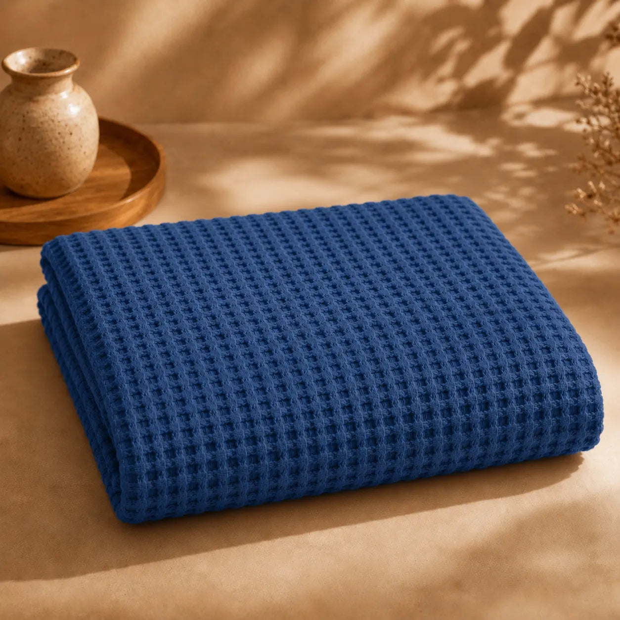 Biancoperla Telo Doccia Bagno a Nido d'Ape 100% Cotone Milo
