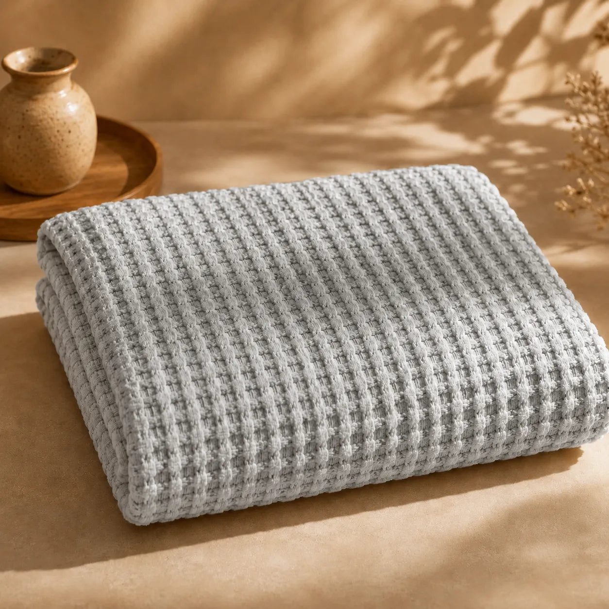Biancoperla Telo Doccia Bagno a Nido d'Ape 100% Cotone Milo