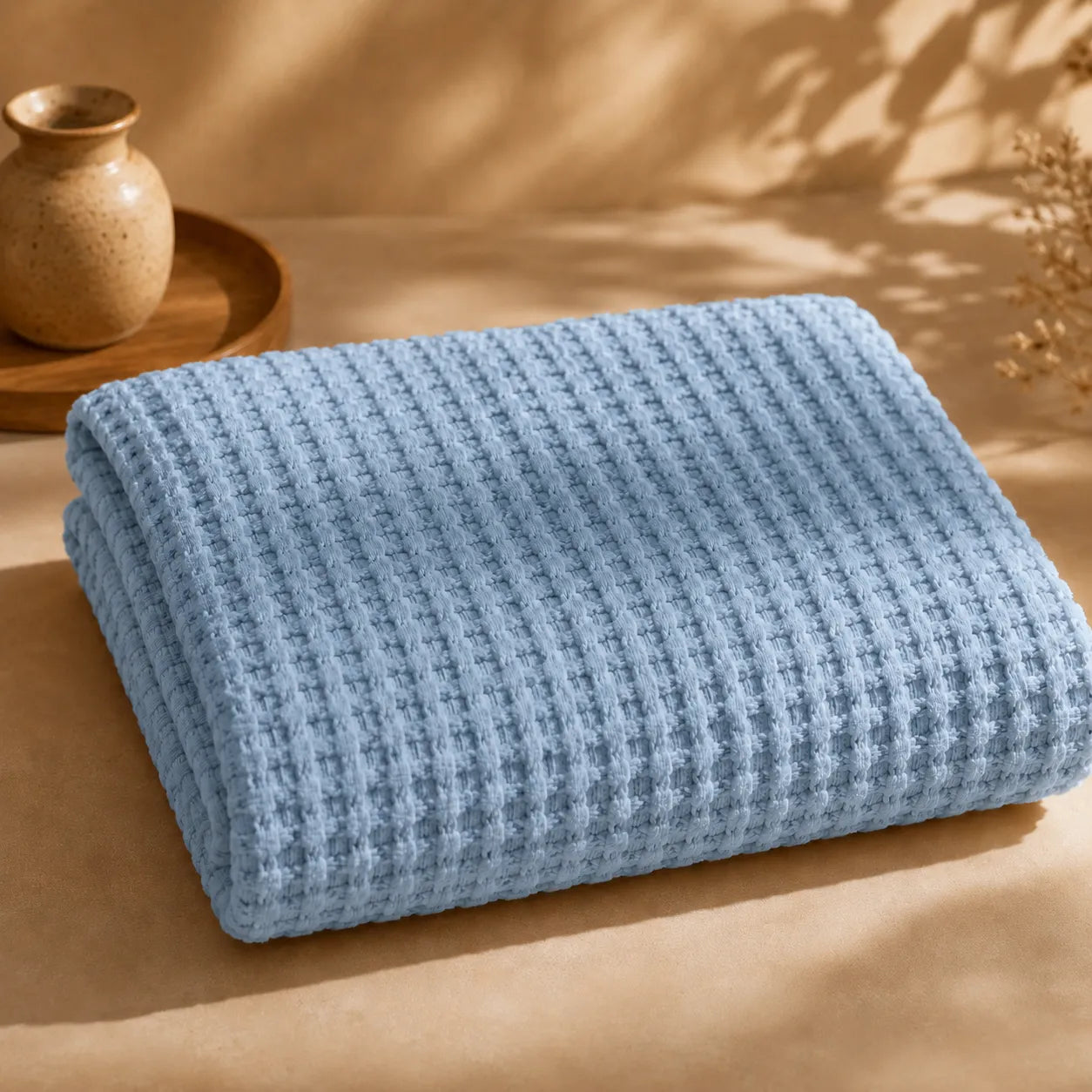 Biancoperla Telo Doccia Bagno a Nido d'Ape 100% Cotone Milo