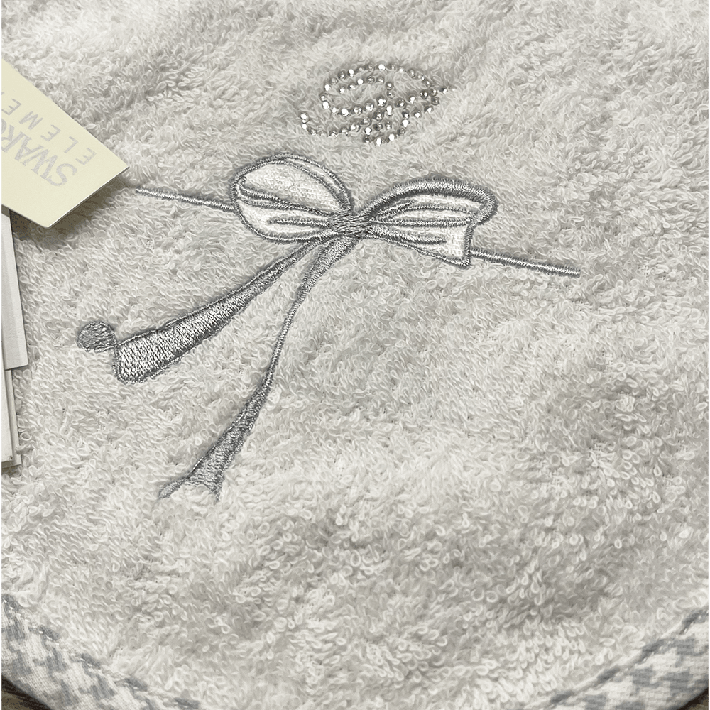 Blumarine Baby Bavetta in Spugna Baby Cicogna 49020 S30 - Passarelli Biancheria