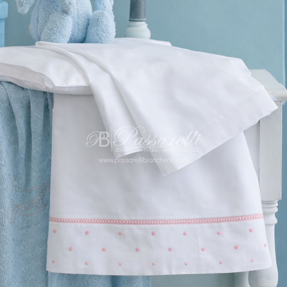Blumarine Baby Completo Lenzuola Culla Piccolo Lord 101060846 S40