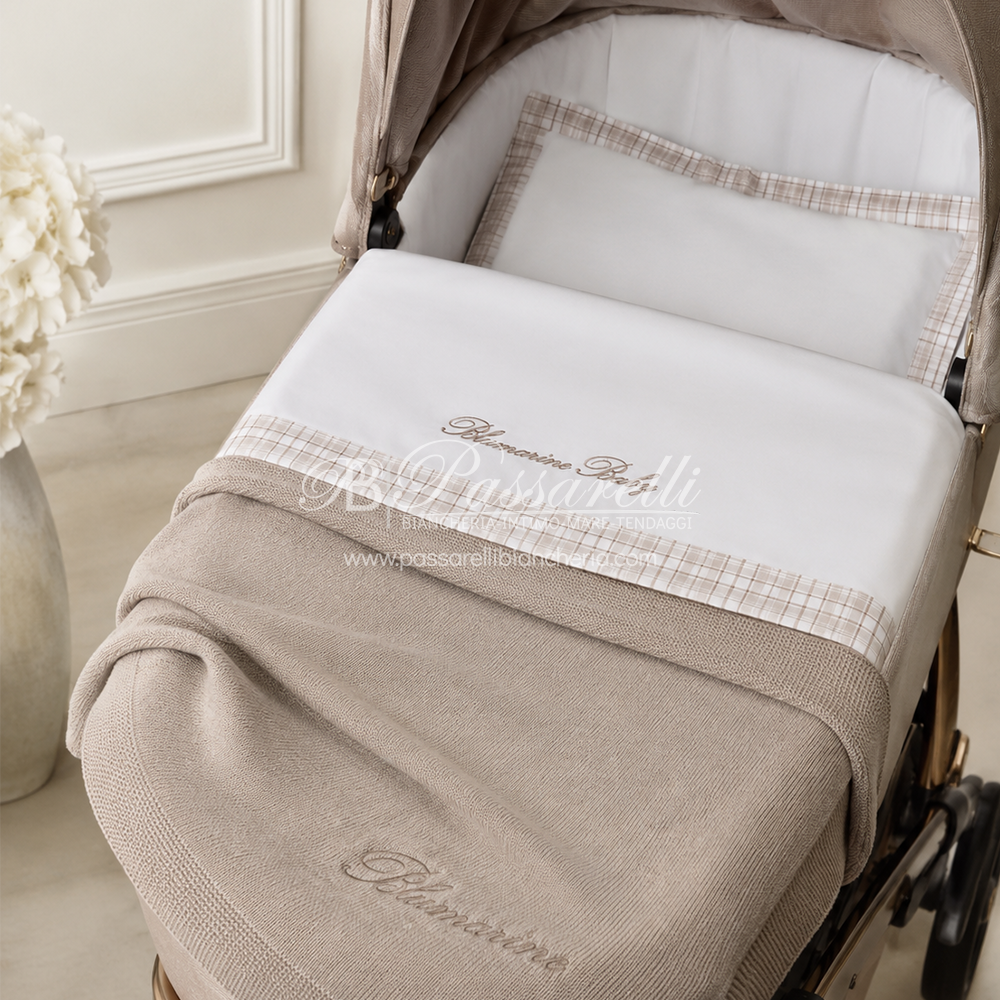 Blumarine Baby Lenzuola Culla e Lettino British