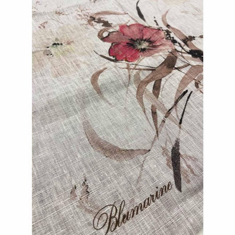 Blumarine Canovaccio - Strofinaccio in Puro Lino Fiori Campo 6114805 S14 - Passarelli Biancheria