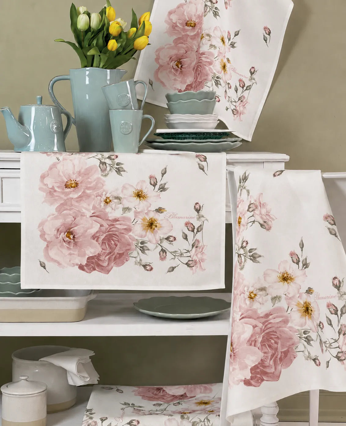 Blumarine Collezione Tavola Zelda - Tovaglia, Runner e Canovacci