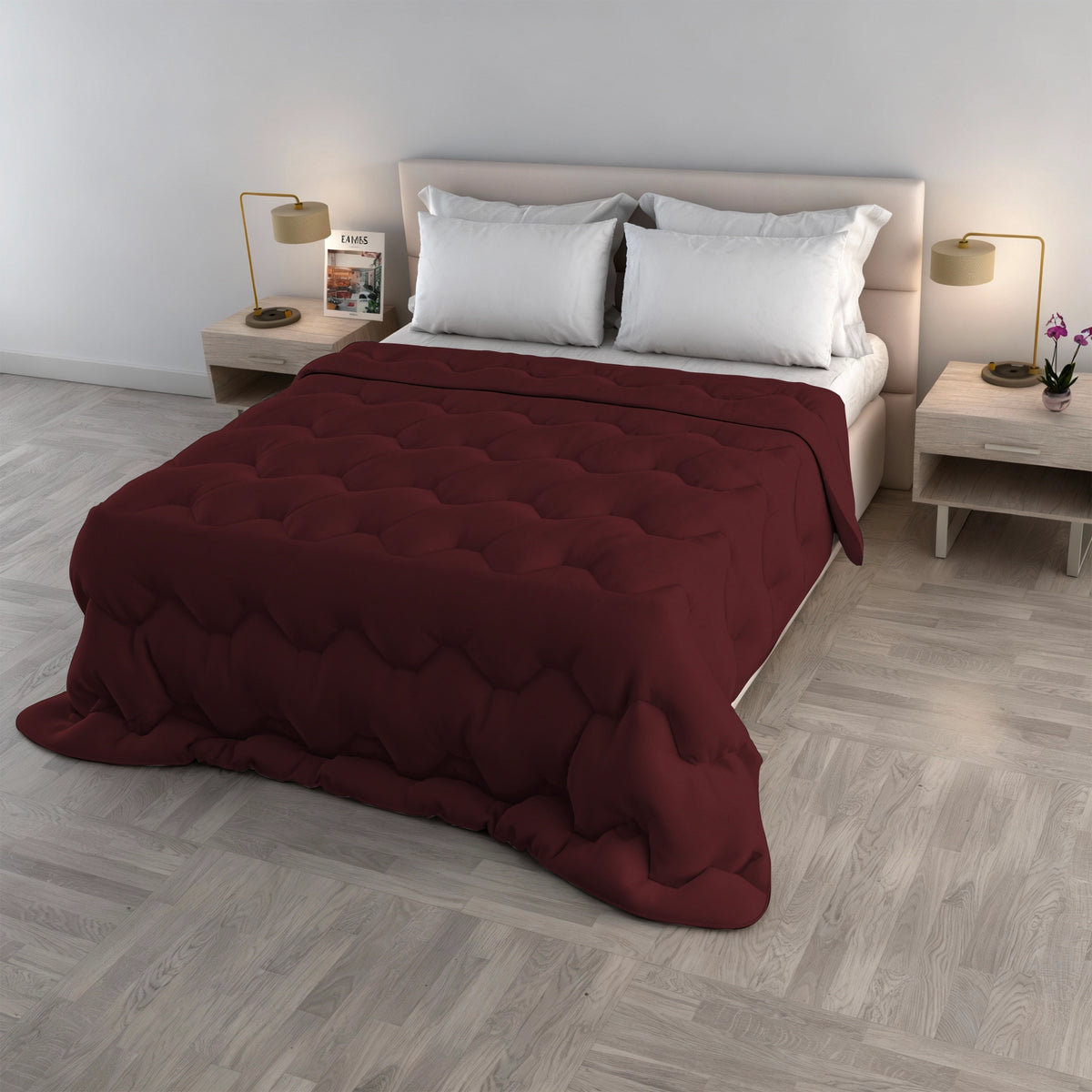 Trapunta Matrimoniale Water Washed 250x250 cm – Made in Italy