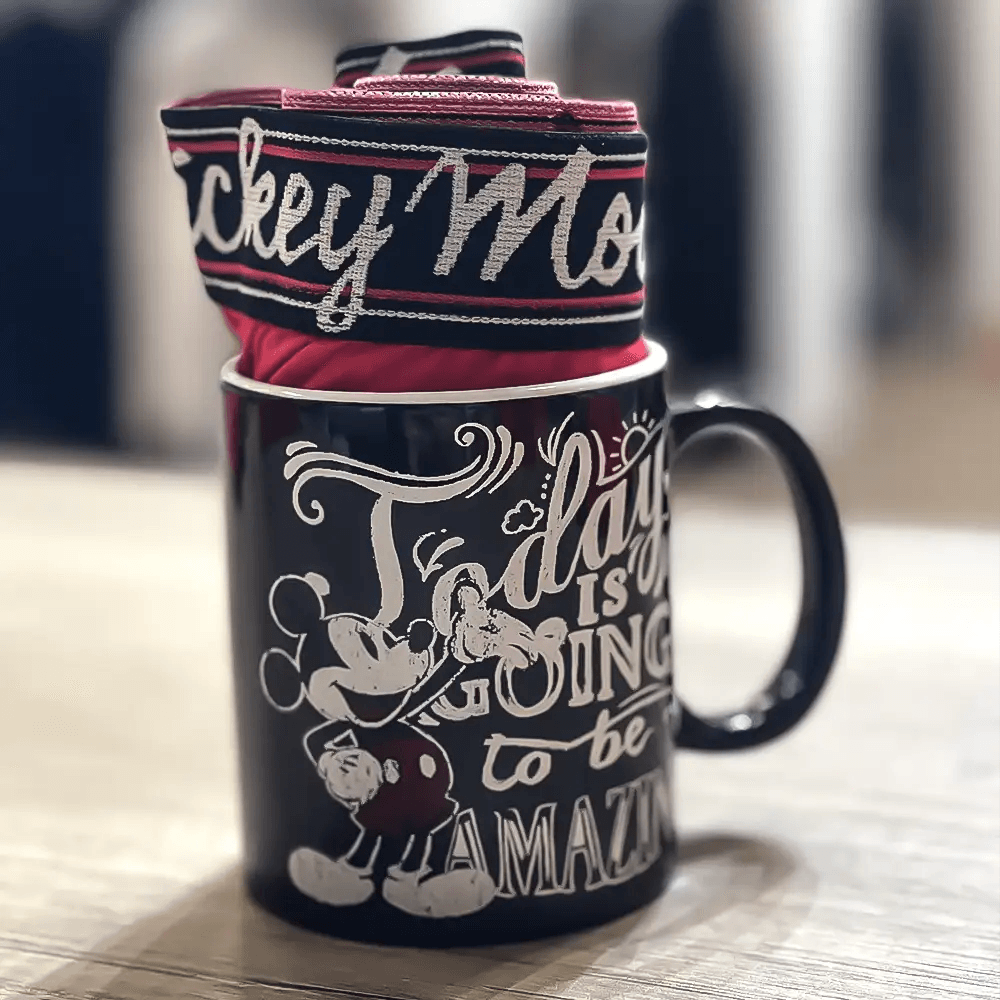 Boxer Disney Mickey Mouse Rosso da Uomo 40016E S100 - Passarelli Biancheria