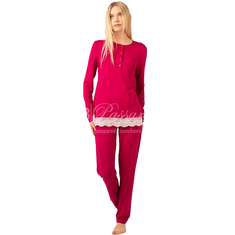 Brilliamo Pigiama da donna invernale in Viscosa BR802208