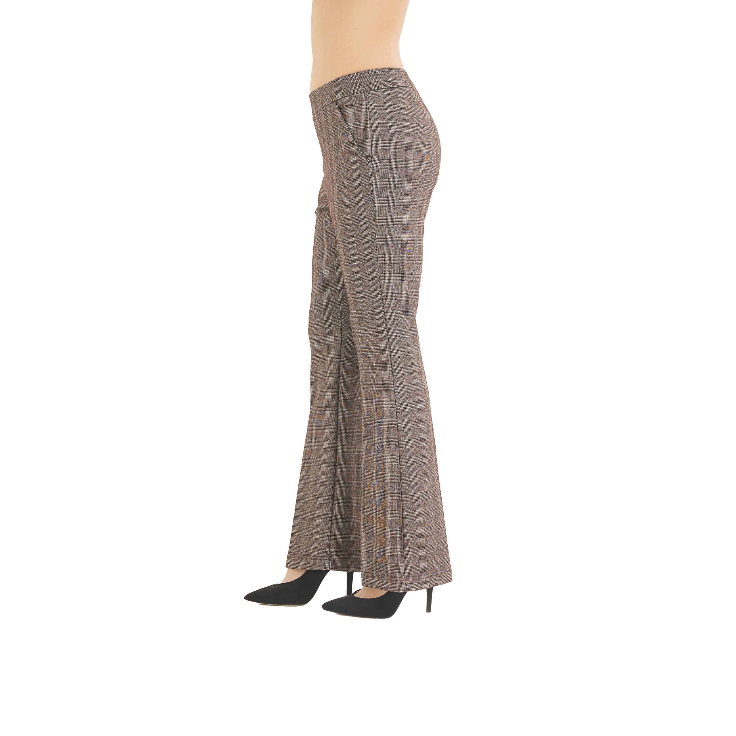 Divas Pantalone Invernale da Donna flare scozzese PN62 2510S38