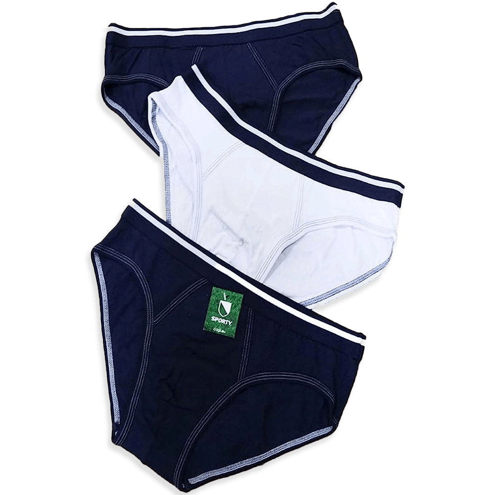 Cagi Confezione 3 Slip Uomo Midi Sporty Collection 4167 S90 - Passarelli Biancheria