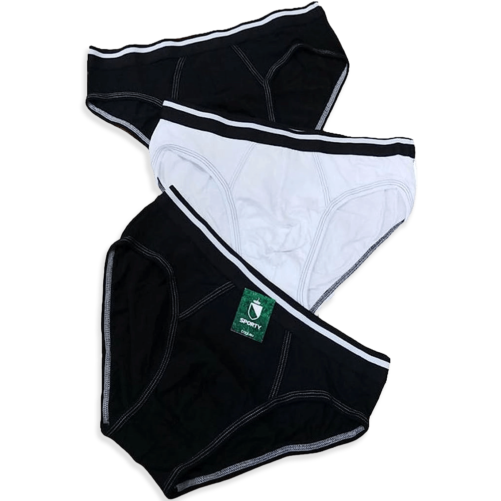 Cagi Confezione 3 Slip Uomo Midi Sporty Collection 4167 S90 - Passarelli Biancheria